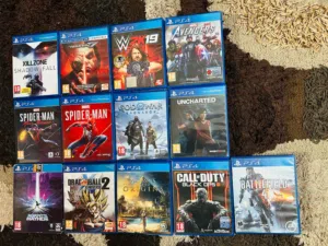سيديات العاب بلاستيشن 4/5 مستخدم