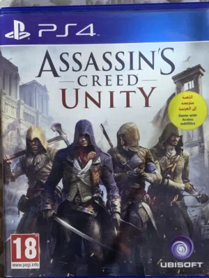 قرص assassin Creed unity نضيف وضمان شغال