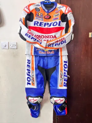 Brand new sports bike full set 99.9% original leather jacket