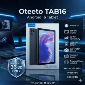 New 5G Smart Android Tablet 10.1" Screen (Android 16) 12GB RAM + 512GB Storage With Keyboard+Cover
