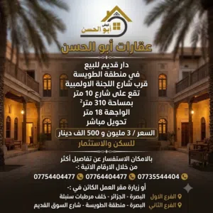 Mixed Use Land for Rent in Basra Tuwaisa