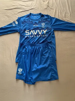 Al Hilal Full Sleeve Jersey with shorts (New)