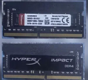 رام لابتوب هايبر اكس 32gb 3200 شرط الشغل