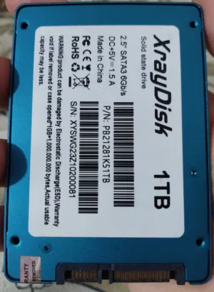 هارد SSD حجم 1 تيرا جديد أصلي