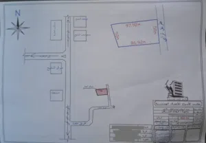 قطعة أرض مساحتها 4600م تاجوراء النشيع