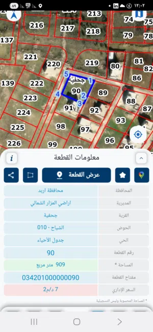 Residential Land for Sale in Irbid Johfiyeh