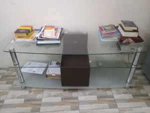 Glass TV Table
