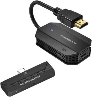 محول HDMI لاسلكي من باورولوجي (Powerology Wireless HDMI Type-C Adapter