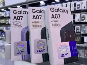 Samsung A07 ( 64 GB / 4+4 RAM ) سامسونج اي 07 الجديد كليا من شركة سامسونج اكثر جهاز اقتصادي بالعالم