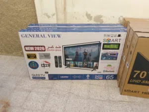 عرض نااار على شاشه جنرال  65 بوصه QLED  فور كي ضد الكسر سمارت اندرويد 15