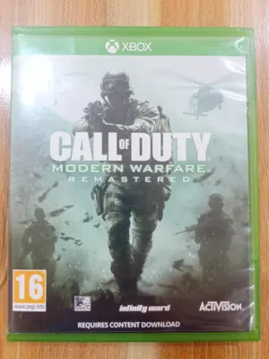 قرص Call of duty modern remastered Xbox one مستخدم