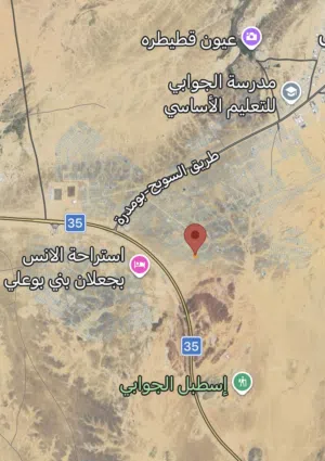 ارض سكنيه في جعلان بوعلي بالقرب من الشارع والخدمات Dr