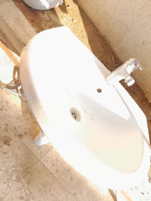 طقم حمام مستعمل للبيع كامل