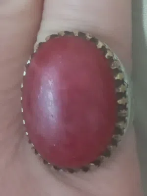 خاتم فضة رجالي