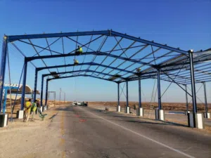 تصنيع الهناجر والمباني الجاهزة والتريلات والحاويات والهياكل المعدنية وإنشاء مواقع الشركات