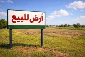 ارض للبيع مقسم