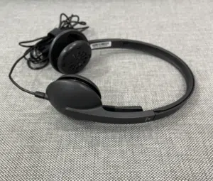 Logitech Computer Headset سماعة كمبيوتر مع ميكروفون ماركة لوجيتيك