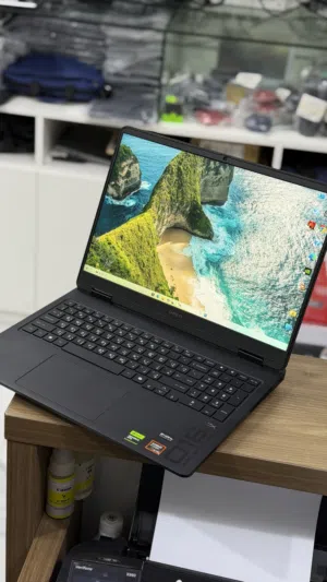 عملاق التصميم و الجمينج من hp Ryzen9 Ram DDR5 NVIDIA 5070 2k 240HZ