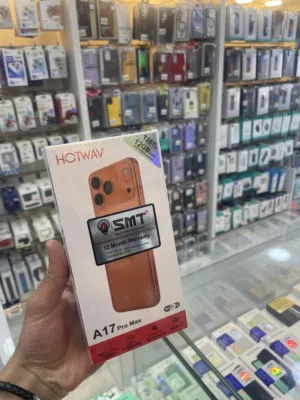 Hotwave a17 pro max 12ram 128g جديد مسكر بالكرتونه/مكفول