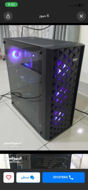 pc gaming AMD GPU RX 580 IN I5 3570 16GB RAM HDD 500GB