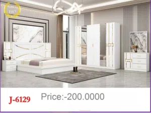 طقم غرفة نوم جديد من 6 قطع مع مرتبة 12 سم Bread New Bed Room Set 6pcs With Mattress 12cm