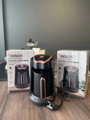 تحضير قهوتك التركية صار أسهل وأسرع مع ماكينة BRKNDA الاحترافية