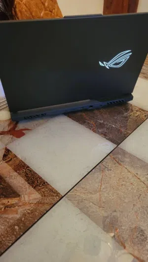 لابتوب قيمنق ASUS ROG حاجه قويه لي العاب ومنتاج وجرافيك وديزاين وريندر شبه جديد