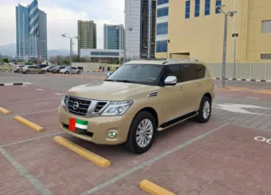 Dhs 30500/= Nissan Patrol 2012 LE Platinum - Top - بلاتينيوم مكيناه كبيره  - موديل 2012 رقم واحد