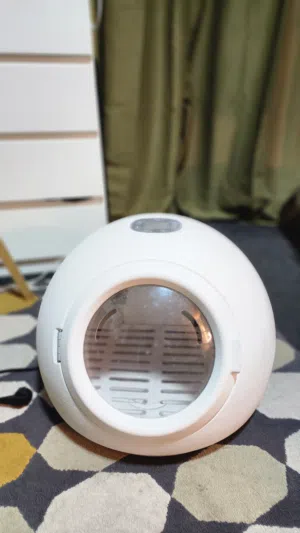 Fmqshop automatic pet hair drying box 55l with smart temp control