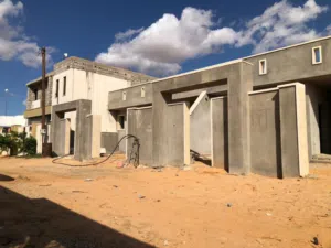 2 منازل ارضيه نص تشطيب للبيع وادي الربيع القيو مقسم ابوزريبه
