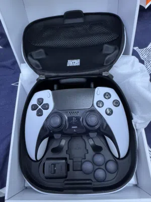 جهاز تحكم PS5 Dualsense Edge مع كامل ملحقاته ( شبه جديد)