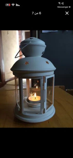 فانوس كيا الترندي تحفه  بيجي بالشمعه معدن متاح جميععع ألوانه  ومتاح شحن جميع محافظات