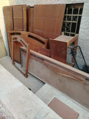 غرفه نوم كامله خشب بلوط