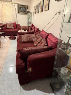 Complete 4-Piece Sofa Set for Sale - 550 SAR