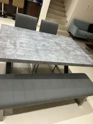 DINNING TABLE WITH CHAIRS