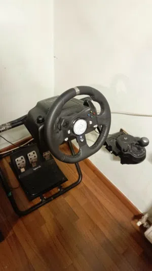 logitech g920 with shifter and stand