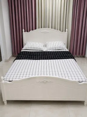 2 Beds for Sale with Mattresses – Princess Bed & White Double Bed