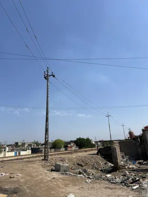 تجهيز اعمده واسلاك ومحولات
