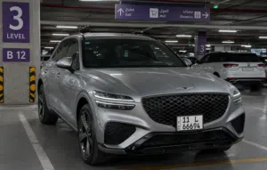 جينيسيس gv70 برستيج 1/1 2023 6v  فول مواصفات اعلى فئة ام الداتا شو و الجلد بقلاوة