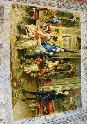 Deocorative wall rug vintage style