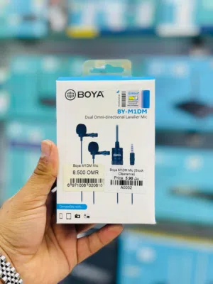 Brand New Boya Dual Mic in Oman  Dual Microphones  2 Year Warranty