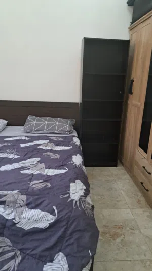 Bedroom Set with 3 way Wardrobe & 2 Storage Shelves – Excellent Condition