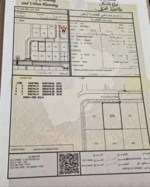 Residential Land for Sale in Muscat Amerat