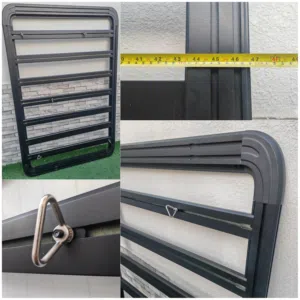 سله/روف راك المنيوم جديد غير مستخدم مقاس  roof rack aluminium 1.8*1.19