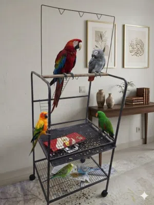 big size bird play stand