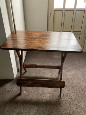 طاولة جانبية خشب جديدة