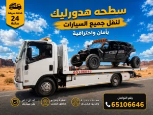 ونش سطحة لسحب جميع انواع السيارات