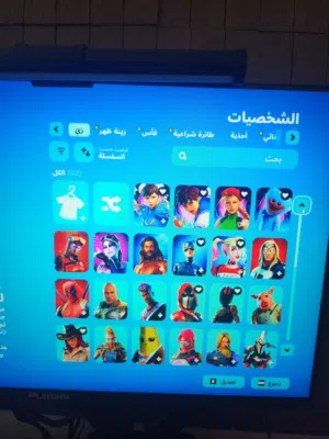 للبيع حساب فورت نايت انريل ونوادر