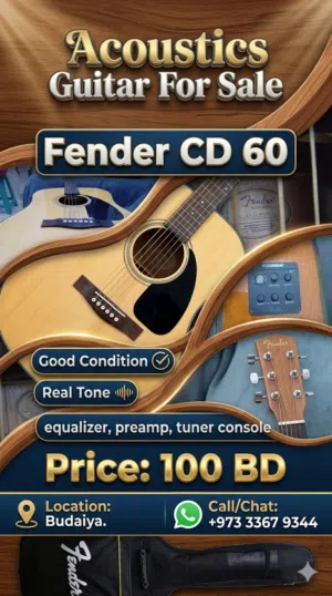 Fender CD 60