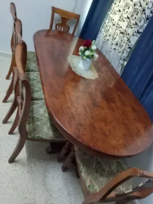 طاولة سفرة7مقاعد